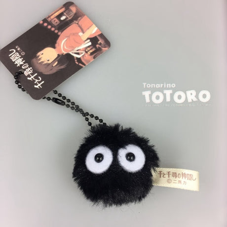 This sticker captures the magic of Soot Sprite. If you're looking for more Spirited Away merch, we have it all! Check out our anime merch now—free shipping!