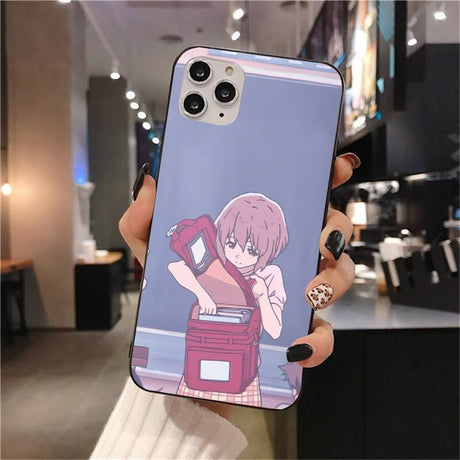 A Silent Voice Phone Case For iPhone 11 12 Mini 13 Pro XS Max X 8 7 6s Plus 5 SE XR Shell, everything animee