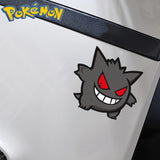 Pokemon Black Pikachu Gengar car stickers Japanese anime surrounding dark elf decoration electric motorcycle scratches cover, everythinganimee