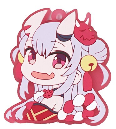 Hololive Rubber Keychains