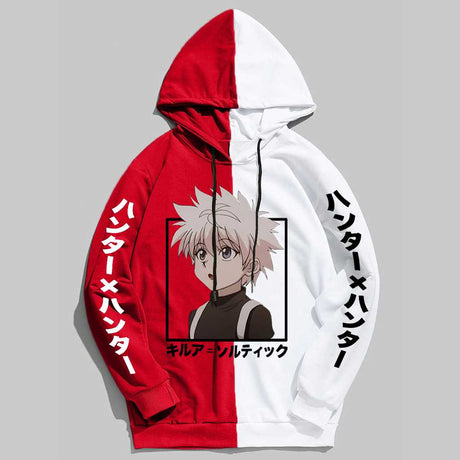 This hoodies captures the magic of Killua. If you're looking for more Hunter X Hunter merch, we have it all! Check out our anime merch now—free shipping!