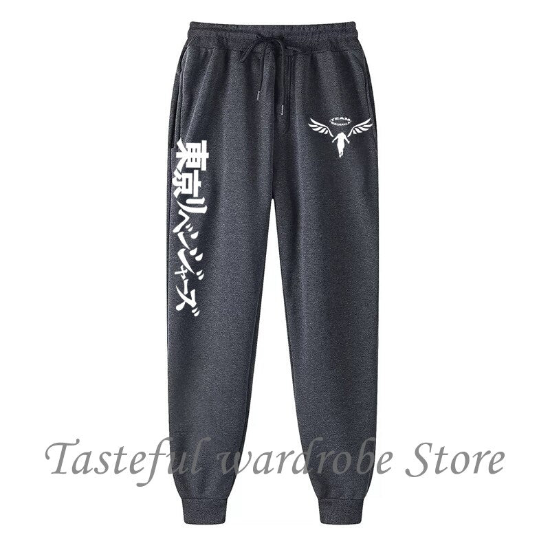 Harajuku Japanese Anime Tokyo Revengers Pants Fashion Manga Printed Men Women Jogging Pants Y2k Streetwear Trousers Sweatpant, everything animee