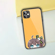 Cute Funny Hololive Girl Phone Case For IPhone 13 12 11 XS X 8 7 6 Plus Mini Pro Max SE 2022 Black PC TPU Glass Phone Cover, everything animee