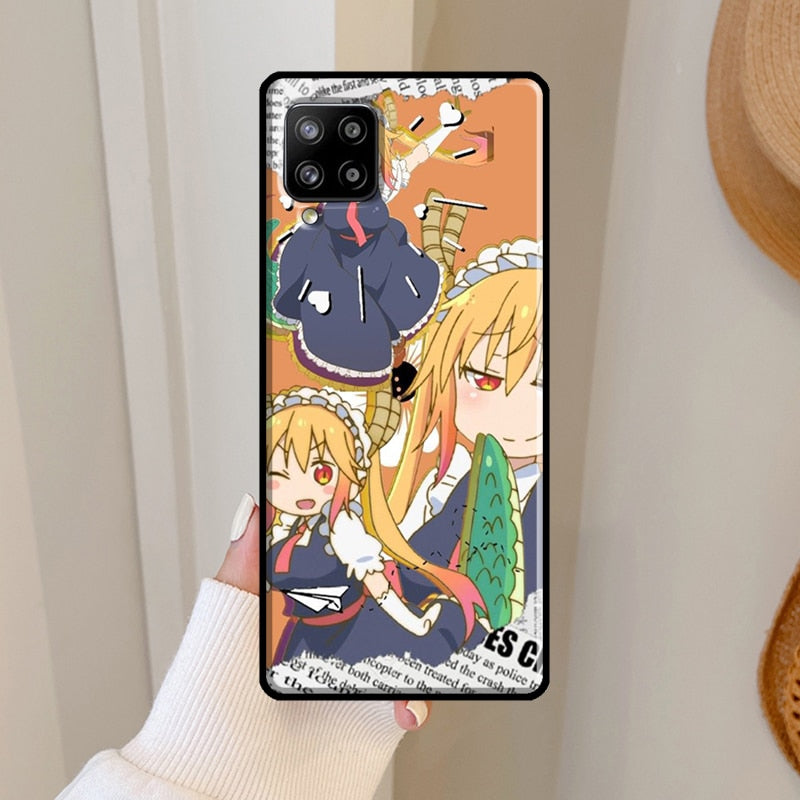 Miss Kobayashis Dragon Maid For Samsung Galaxy A52 A32 A22 A12 A13 A33 A53 A21S A52S A11 A31 A51 A71 A50 Case Cover, everything animee