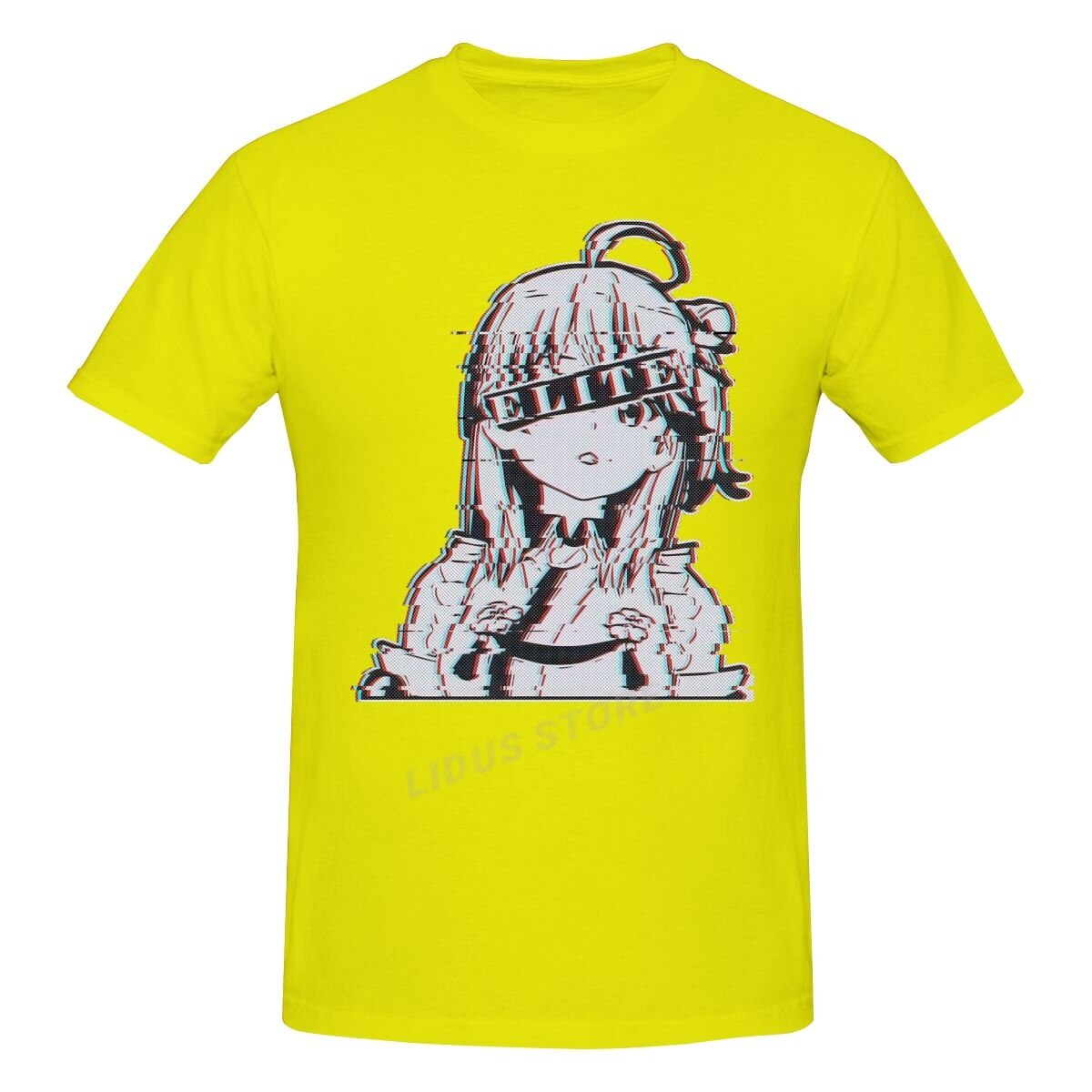 Fashion Leisure Hololive VTuber Elite Miko T-shirt Harajuku Streetwear 100% Cotton Graphics Tshirt Brands Tee Tops