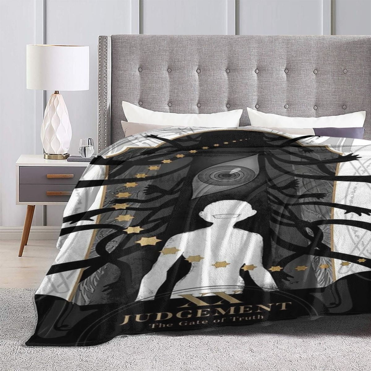 Fullmetal Alchemist Brotherhood - Gate Of Truth Throws Blankets Collage Flannel Ultra-Soft Warm picnic blanket bedspread, everythinganimee