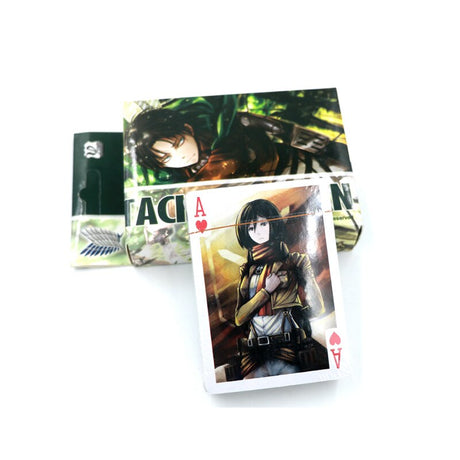 Poker Cards Playing Cards Colorful Printed With Kaneki Ken of Anime Tokyo Ghoul, Natsume Yuujinchou, HITMAN REBORN, Korosensei, attack on titan, CODE GEASS, fate 1 and Sora no otoshimono collective Accessories,everythinganimee
