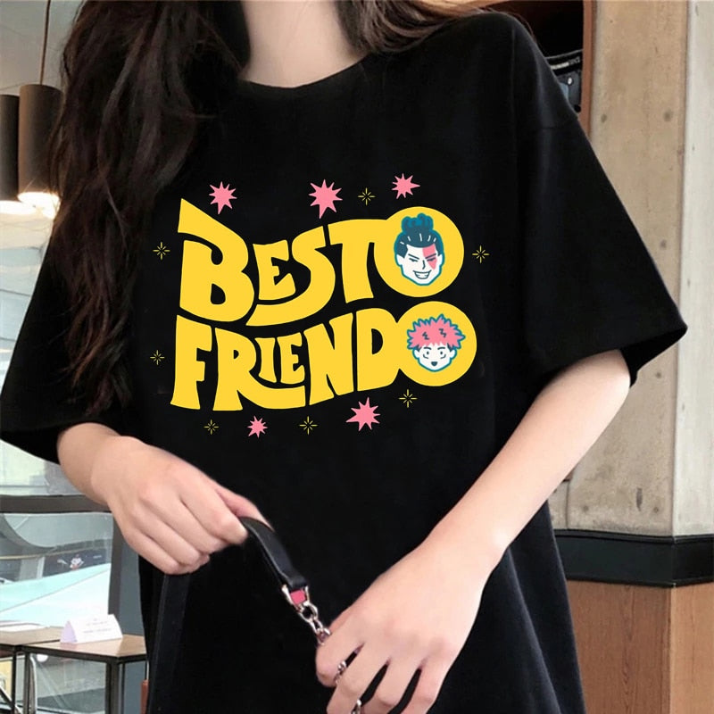 This shirt captures the magic of Aoi & Yuji. If you're looking for more Jujutsu Kaisen merch, we have it all! Check out our anime merch now—free shipping!