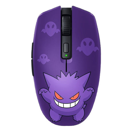 New Razer Pokemon Gengar Edition Orochi V2 Wireless Mouse Up to 950hrs Battery Life Mechanical Mouse Switches 2 Wireless Modes, everythinganimee