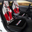 Yoruichi Shihouin Car Seat Covers Japan Style Anime Bleach Car Interior Accessories,2 PCS Universal Front Seat Protective Cover, everythinganimee