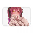 Hololive Bath Non-Slip Carpet Different Pupils Flannel Mat Entrance Door Doormat Floor Decoration Rug, everythinganimee
