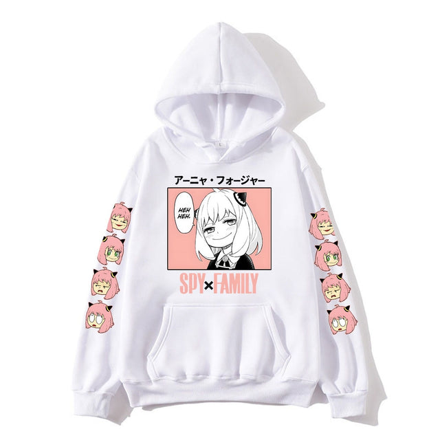 These hoodies bring the world of Anya  to life. For more Spy X Family merch, explore our anime store now—free shipping on everything!