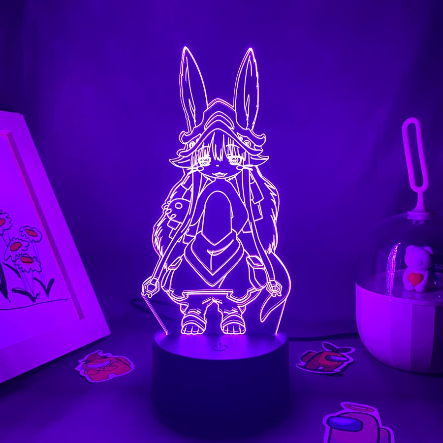 Made in Abyss Nanachi 3D LED Neon Lights