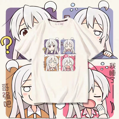 Oyama Mahiro Anime T-shirts I'm Now Your Sister Manga Graphic Oversize Women Cute Top Men Short Sleeve Tee Summer Kawaii Clothes, EVERYTHINGANIMEE,
