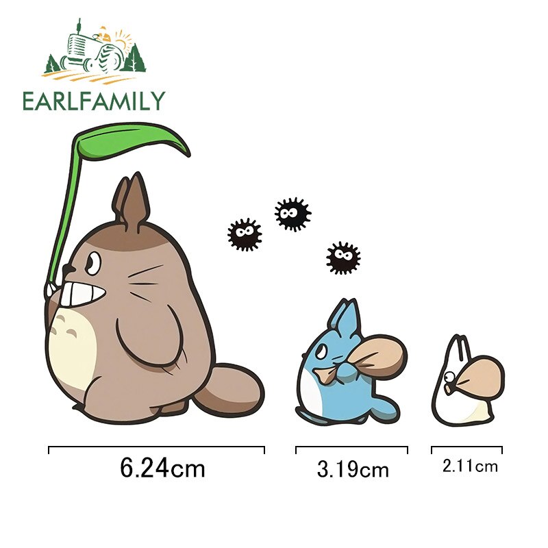 This stickers captures the magic of Totoro. If you're looking for more My Neighbor Totoro merch, we have it all! Check out our anime merch now—free shipping!