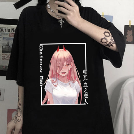 Upgrade your wardrobe with our Chainsaw Man Power Shirt | If you are looking for more Chainsaw Man Merch, We have it all! | Check out all our Anime Merch now!