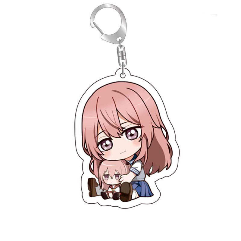 Anime My Dress Up Darling Acrylic Keychains Kitagawa Marin Kuroe Shizuku Figures Pendant Key Chain Bag Accessorie School Jewelry