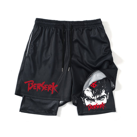 Unleash the beast inside with our Berserk Sport Shorts | If you are looking for Berserk Merch, We have it all! | check out all our Anime Merch now!