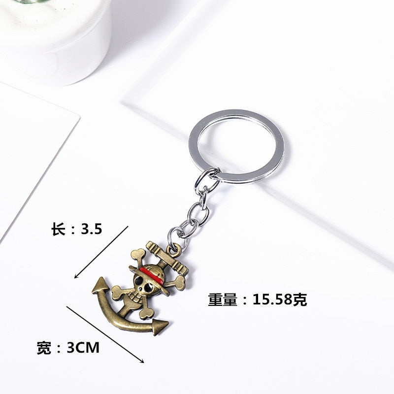 One Piece Pirate Luffy Keychain