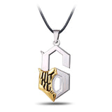 Anime Bleach Necklace Grimmjow Jeagerjaques Cosplay Pendant Choker Unisex Jewelry Accessories Props