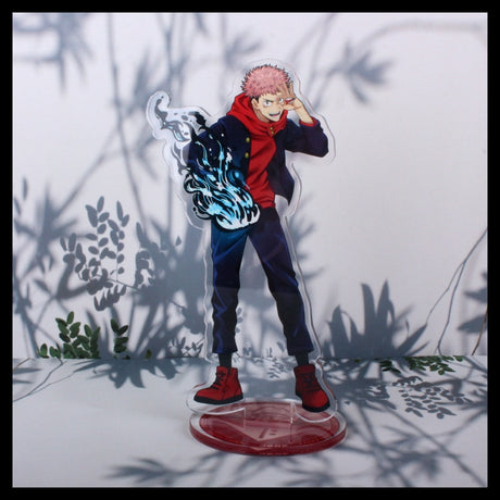 Anime Jujutsu Kaisen Acrylic Stand Figure Model Plate Desk Decor Yuji Itadori Kugisaki Nobara Keychain Cosplay Gift Jewelry, everythinganimee