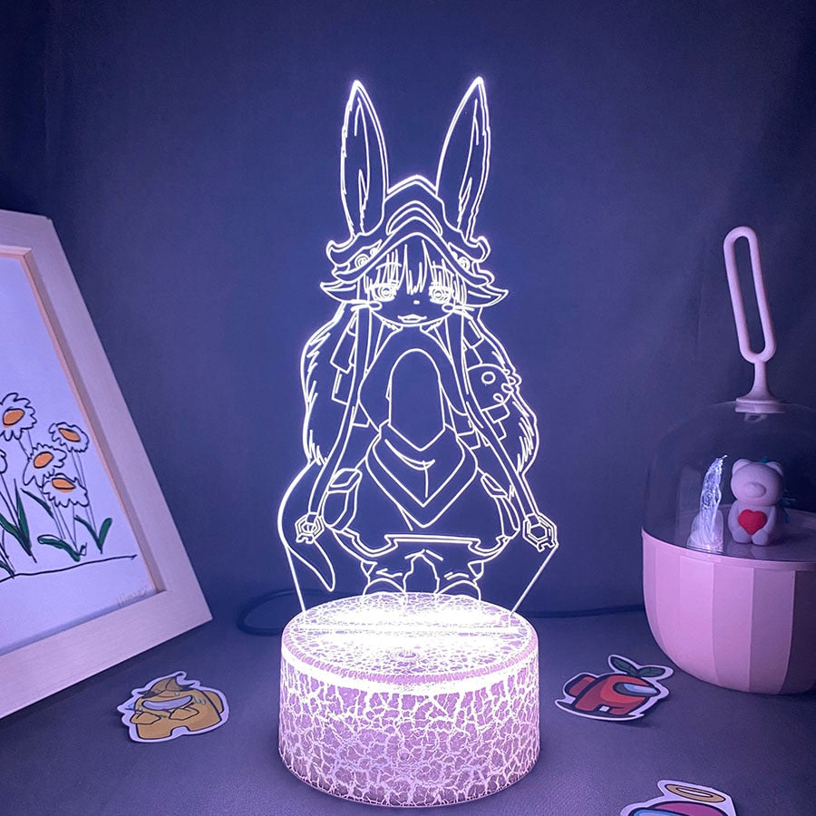 Made in Abyss Nanachi 3D LED Neon Lights