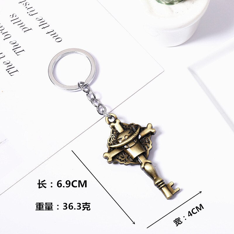 One Piece Pirate Luffy Keychain