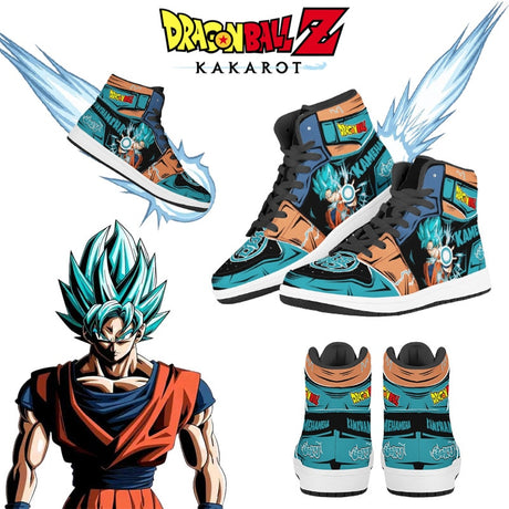 Dragon Ball Goku Men Vulcanized Sneakers Men Shoes Cheap Flat Comfortable Fashion Leather Sneakers Women Shoes Chaussure Homme, everythinganimee
