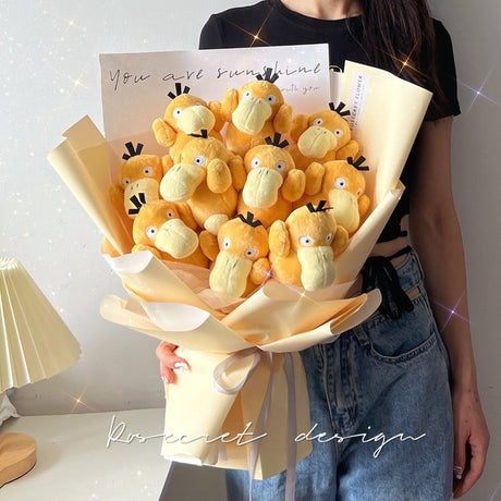 Give the best gift anyone can get, a Pokemon Psyduck Doll Bouque | If you are looking for Pokemon Merch, We have it all! | check out all our Anime Merch now!
