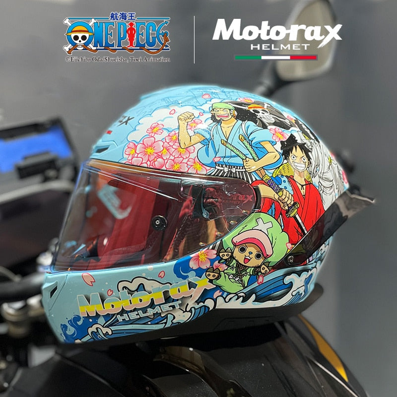 This helmet captures the magic of One Piece. If you're looking for more One Piece merch, we have it all! Check out our anime merch now—free shipping!