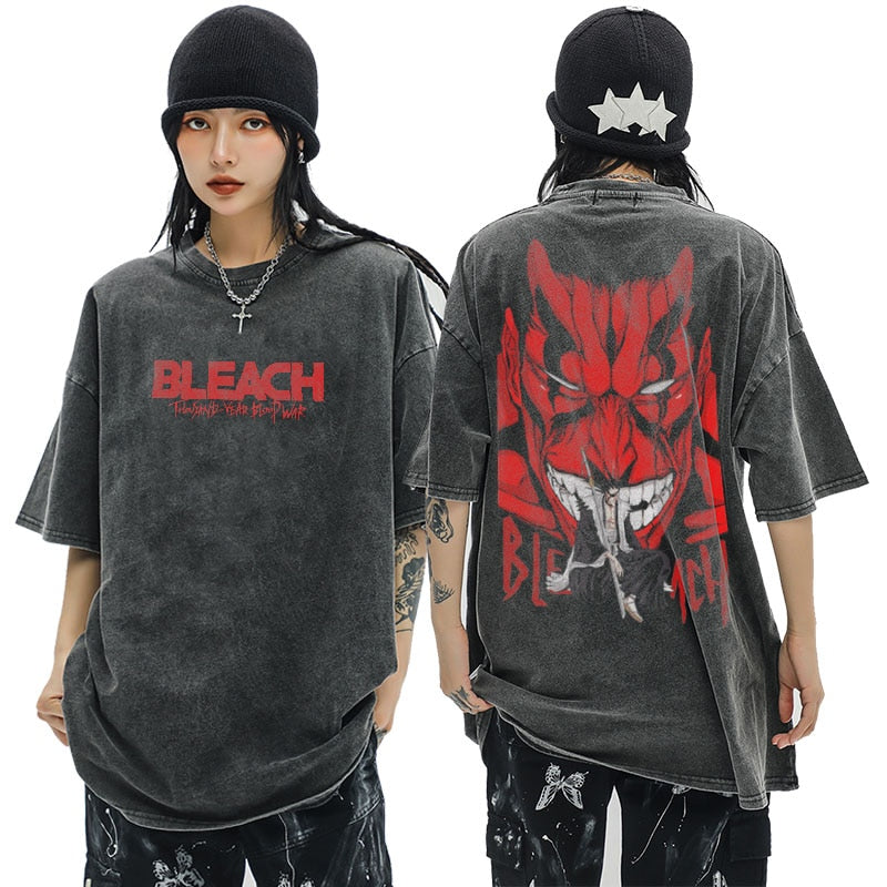 This tee shows the spirit of the world of Kenpachi. If you are looking for more Bleach Merch, We have it all!| Check out all our Anime Merch now!- Free shipping