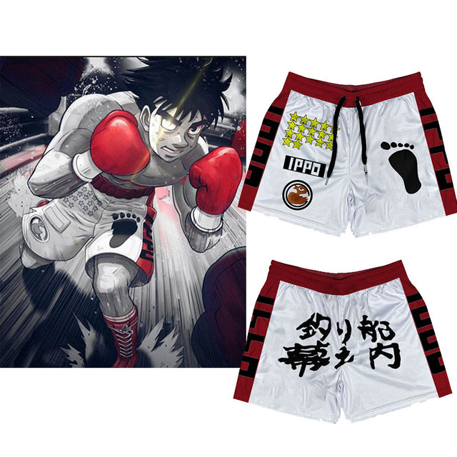 This shorts captures the magic of Ippo. If you're looking for more Hajime no Ippo merch, we have it all! Check out our anime merch now—free shipping!