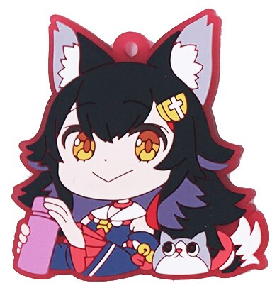 Hololive Rubber Keychains