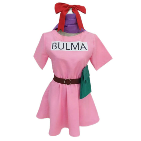 Dragon Ball Z Bulma Cosplay Costume Outfits Halloween Carnival Suit For Adult Women Girls, everythinganimee