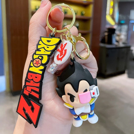 Products Dragon Ball Z Keychain Son Goku Cartoon Anime Figures Keyring Super Saiyan Backpack Decorations Children Toys Christmas Gifts, everything animee