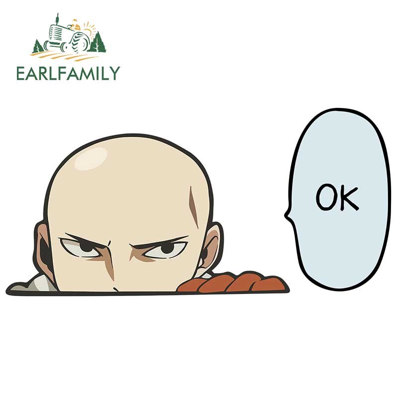 One Punch Man Car Stickers