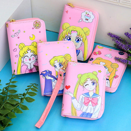 This wallet captures the magic of Usagi Tsukino. If you're looking for more Sailor Moon merch, we have it all! Check out our anime merch now—free shipping!
