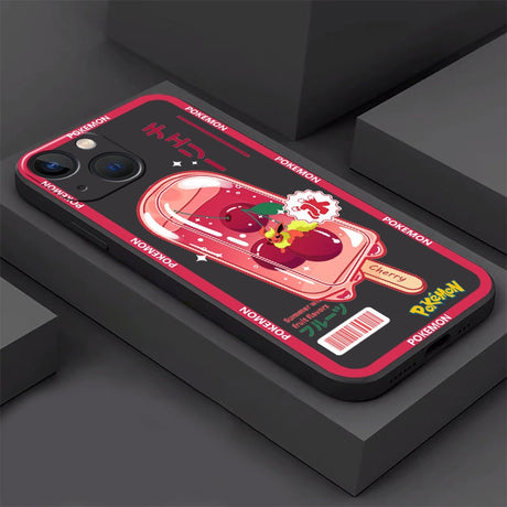 some of the main Pokemon characters Case For Apple iPhone 14 13 11 12 Pro 7 XR X XS Max 8 Plus 6 6S SE 2022 13Pro Black Soft Phone, everythinganimee