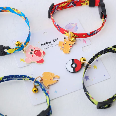 Get your cute Pokemon Pikachu Collars for your pet today |  If you are looking for Pokemon  Merch, We have it all! | check out all our Anime Merch now!