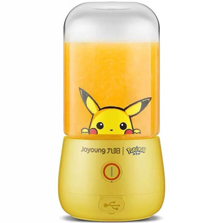 Pokemon Anime Peripheral Pikachu Joint Portable Wireless Rechargeable Juicer Blender Blender Juice Cup Gift for Girlfriend, everythinganimee