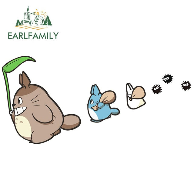 This stickers captures the magic of Totoro. If you're looking for more My Neighbor Totoro merch, we have it all! Check out our anime merch now—free shipping!