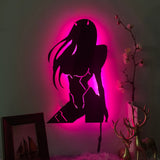 Darling in the Franxx: Zero Two Silhouette Wall Lamp
