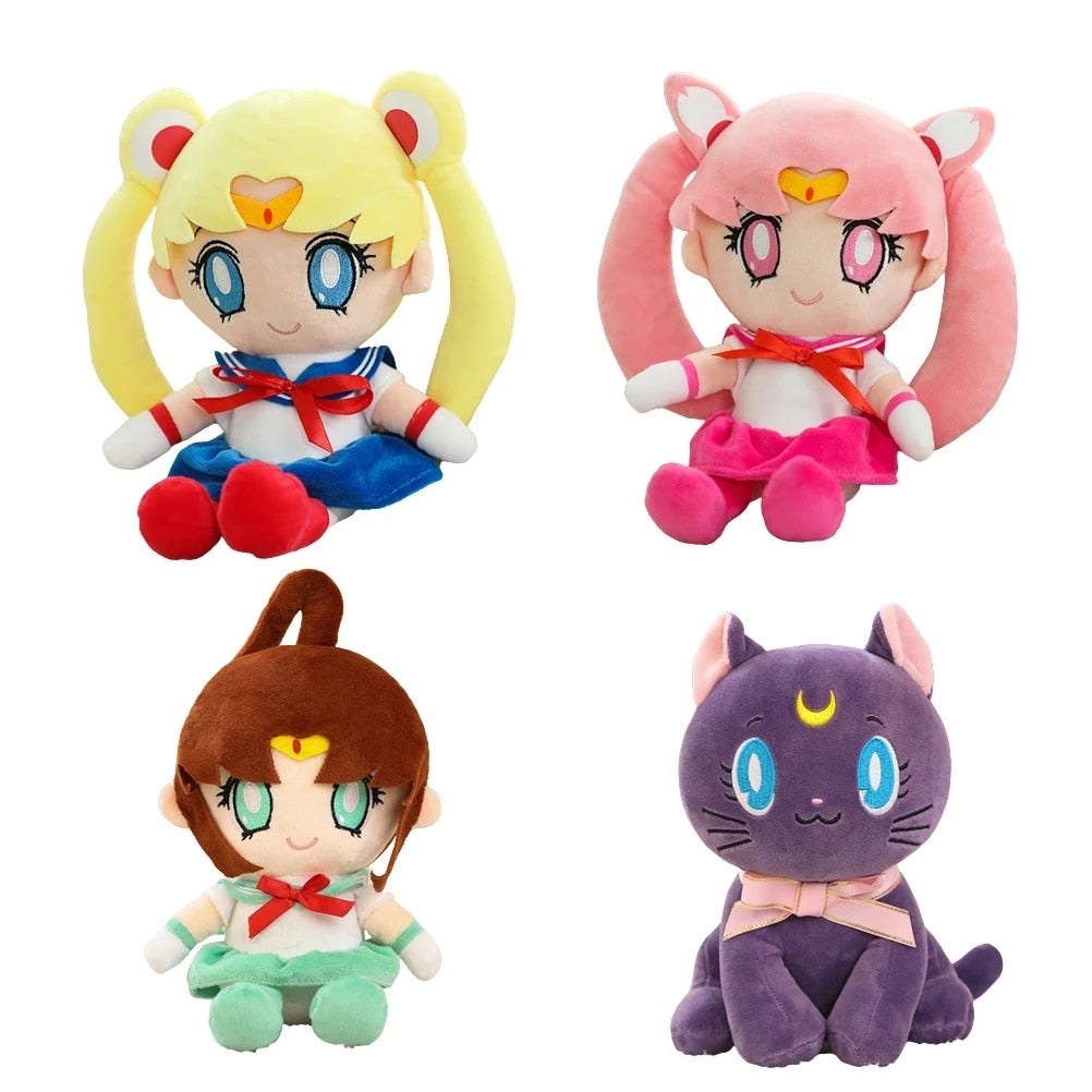 This plushies captures the magic of Sailor Moon. If you're looking for more Sailor Moon merch, we have it all! Check out our anime merch now—free shipping!