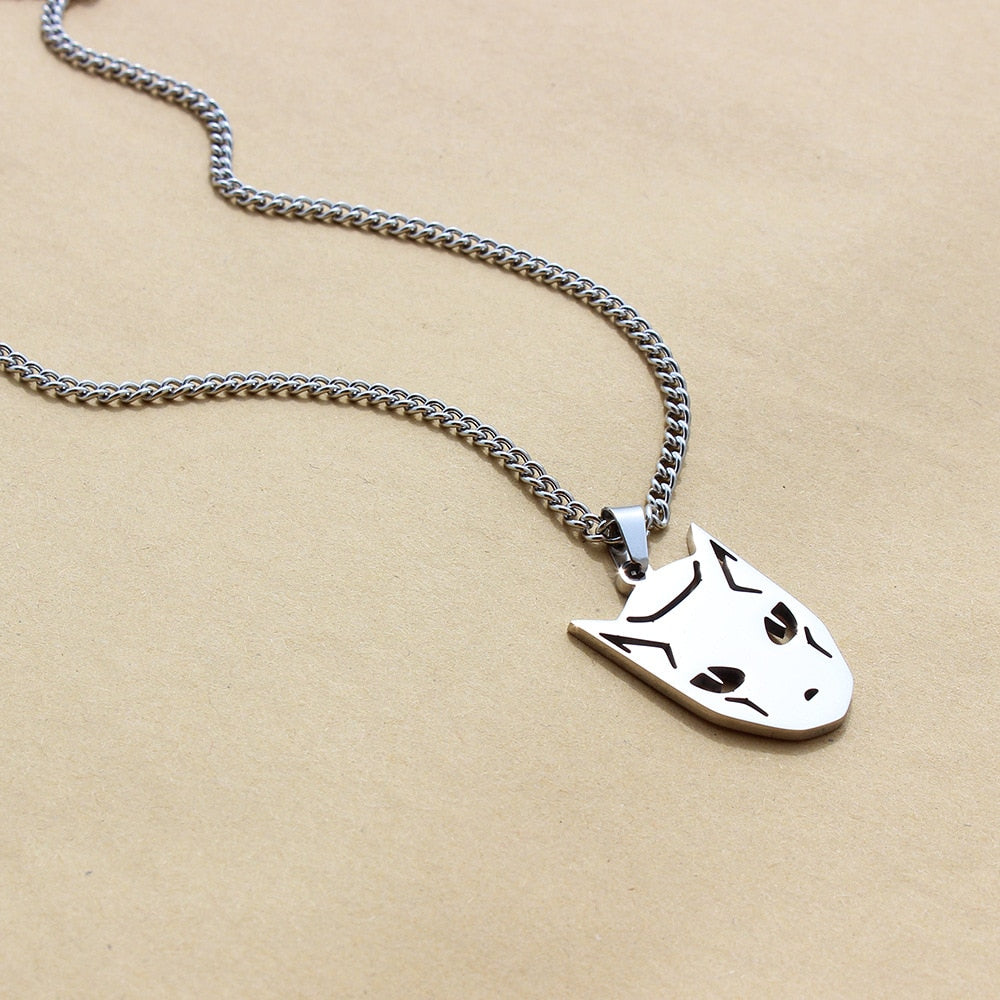 This necklace captures the magic of Kira. If you're looking for more JoJo's Bizarre merch, we have it all! Check out our anime merch now—free shipping!
