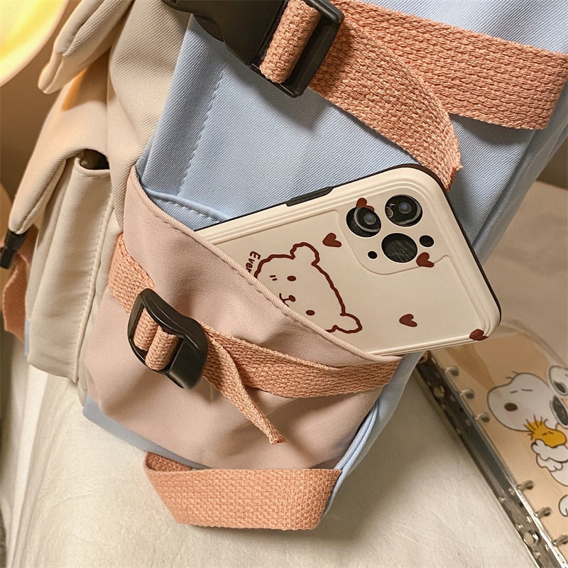  Anime Tokyo Revengers Tenjiku Tokyo Manji Women Backpacks Multi-Pocket School Backpack for Student Girls Laptop, everythinganimee