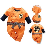 Anime Baby Clothes Newborn Boy Girl Rompers Infant Akatsuki Frieza Vegeta Luffy Cotton Jumpsuit Kids Cosplay Birthday Costume , everythinganimee
