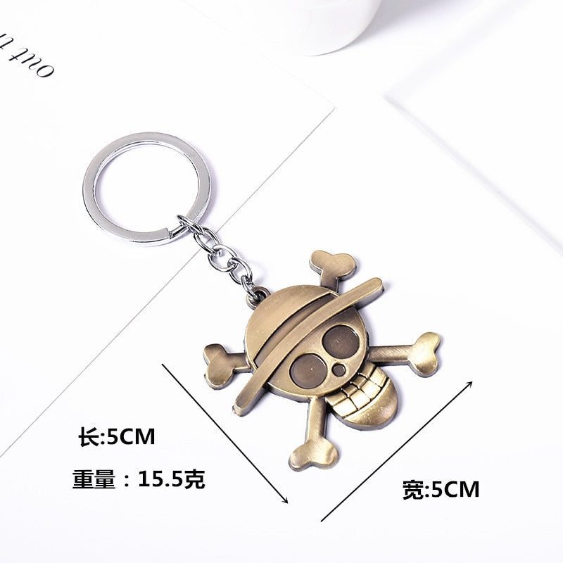 One Piece Pirate Luffy Keychain