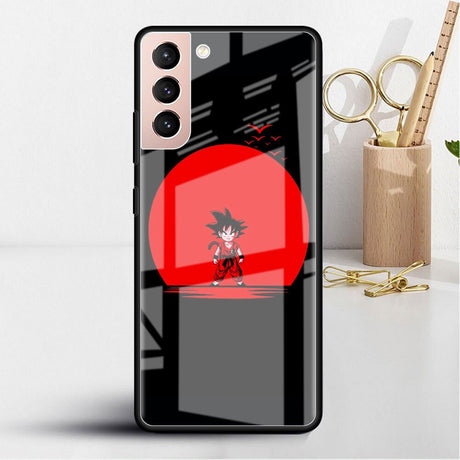 Glass Case For Samsung Galaxy S22 S20 FE S21 Plus Phone Cover S10 5G S9 Note 20 Ultra 10 Lite Shell Dragon, everythinganimee