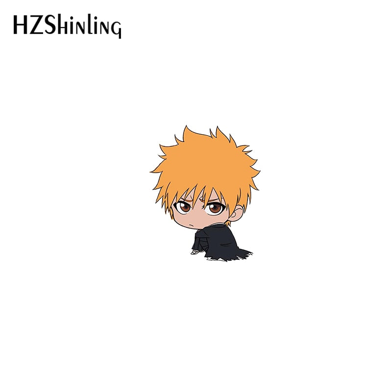 This pins captures the magic of Bleach. If you're looking for more Bleach merch, we have it all! Check out our anime merch now—free shipping!