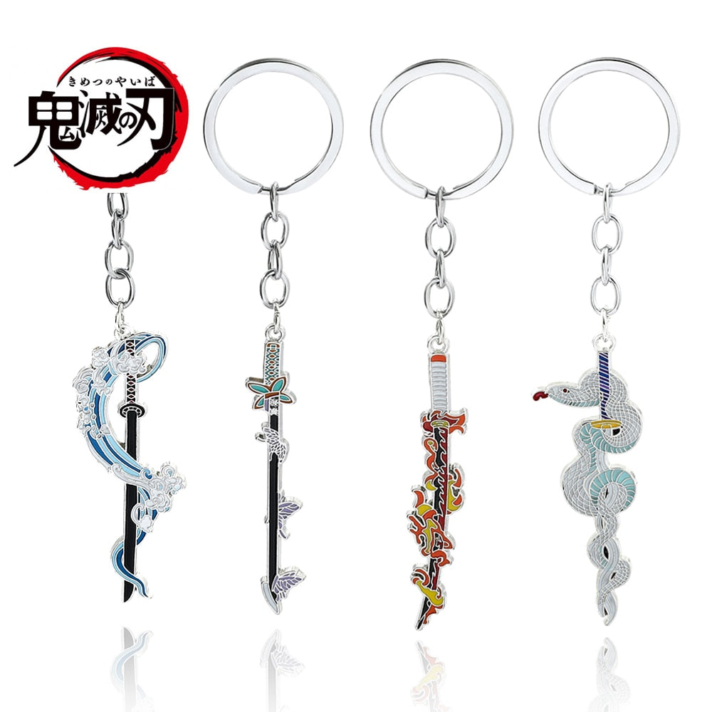 Demon Slayer Sword Keychain/Brooch